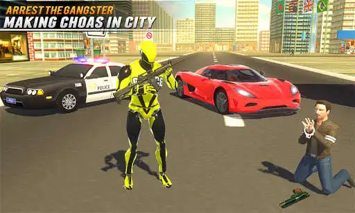 Play Police Car Robot Transform: Real Robot Car Game  and enjoy Police Car Robot Transform: Real Robot Car Game with UptoPlay