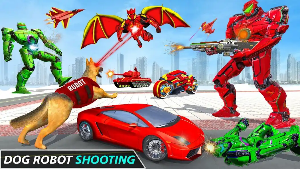 Play Police Dog Robot Car Games  and enjoy Police Dog Robot Car Games with UptoPlay