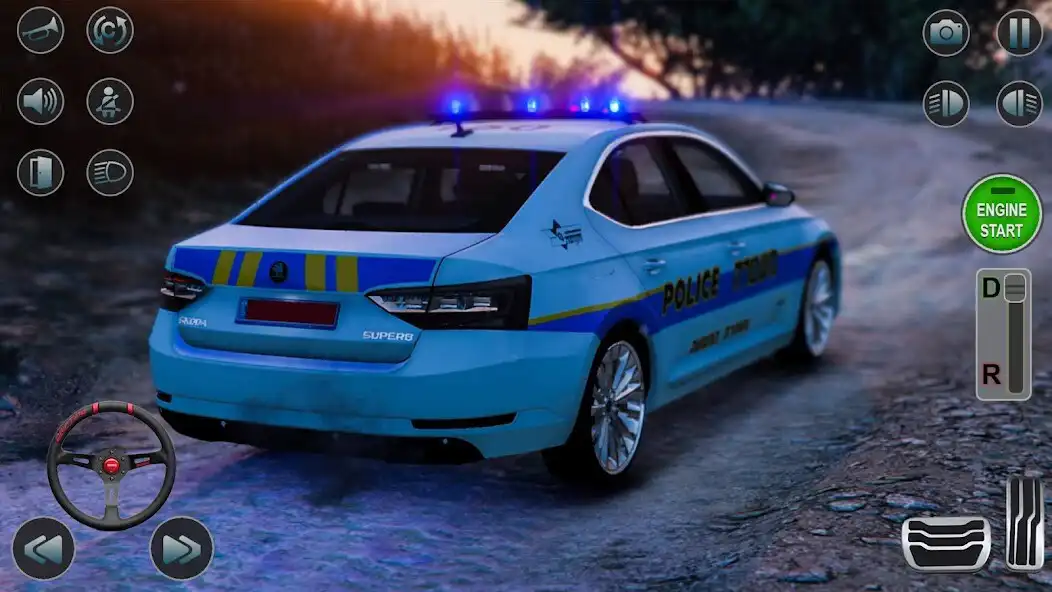 Play Police Games Car Games 3D as an online game Police Games Car Games 3D with UptoPlay