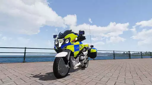 Play Police Moto Chase and Real Motobike Simulator 2021 as an online game Police Moto Chase and Real Motobike Simulator 2021 with UptoPlay