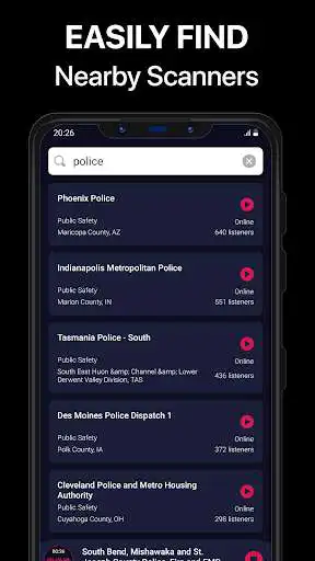 Play Police Scanner - Live Police Scanner as an online game Police Scanner - Live Police Scanner with UptoPlay