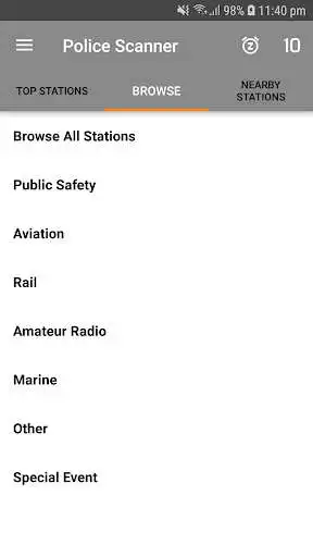 Play Police Scanner  Radio