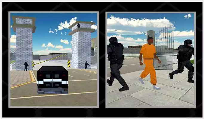 Play Police Van Prisoner Transport7