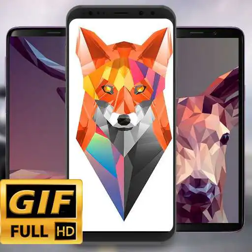 Play Polygonal Wallpapers GIF - LockScreen Live APK