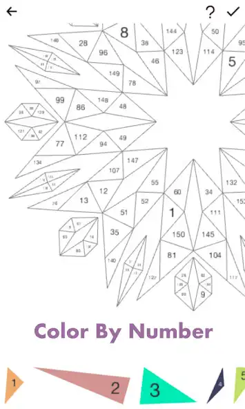 Play Polyna Mandala Color By Number as an online game Polyna Mandala Color By Number with UptoPlay