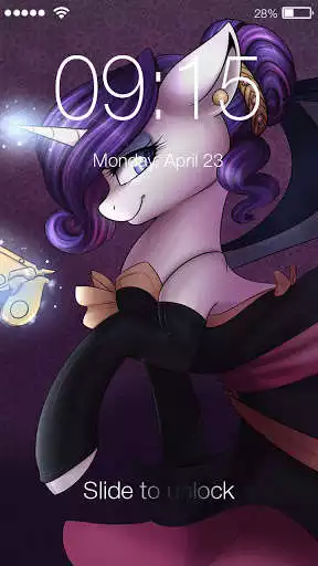 Play Pony ART PIN Screen Lock