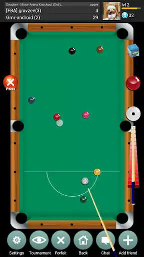 Play Pool Arena Online as an online game Pool Arena Online with UptoPlay