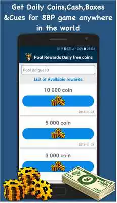 Play Pool Rewards - Daily Free Coins