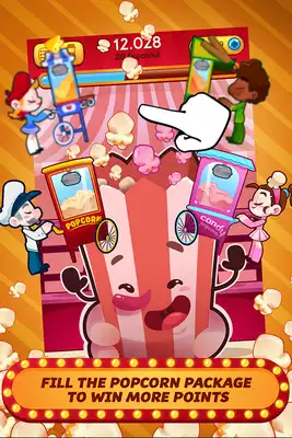 Play Popcorn Clicker - Popcorn Cart Clicker Game!