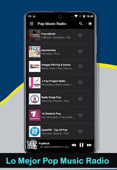 Play Pop Music Radio  and enjoy Pop Music Radio with UptoPlay