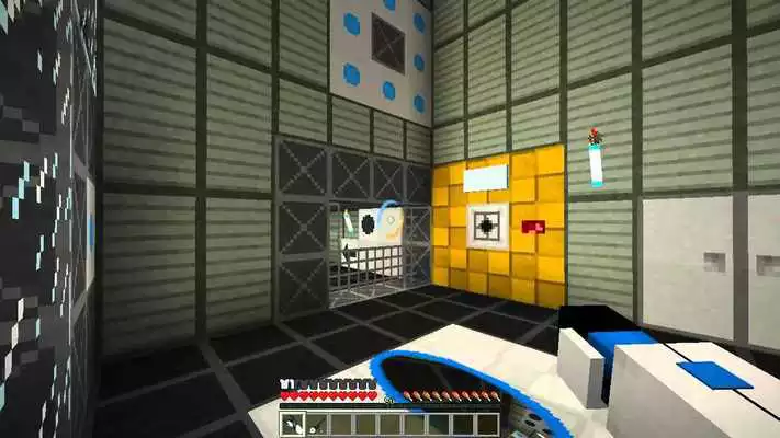 Play Portal 2 NEW Guns for MCPE mod