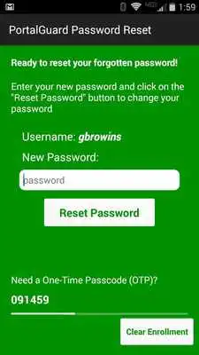 Play PortalGuard Password Reset