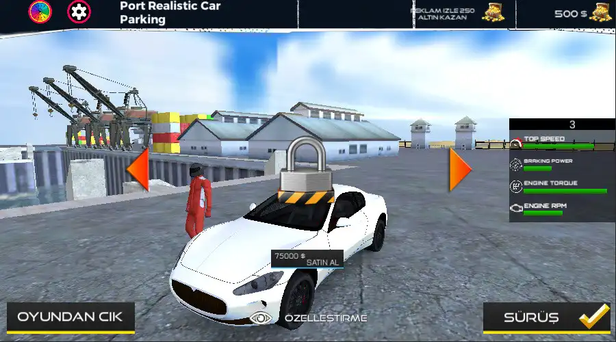 Play Port Realistic Car Parking as an online game Port Realistic Car Parking with UptoPlay