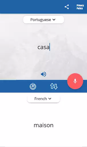 Play Portuguese French Translator