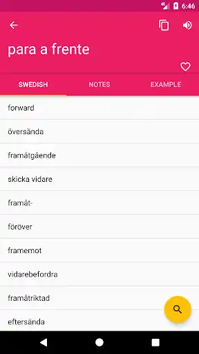 Play Portuguese Swedish Dictionary as an online game Portuguese Swedish Dictionary with UptoPlay