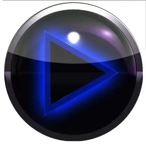 Free play online poweramp skin glow blue  APK