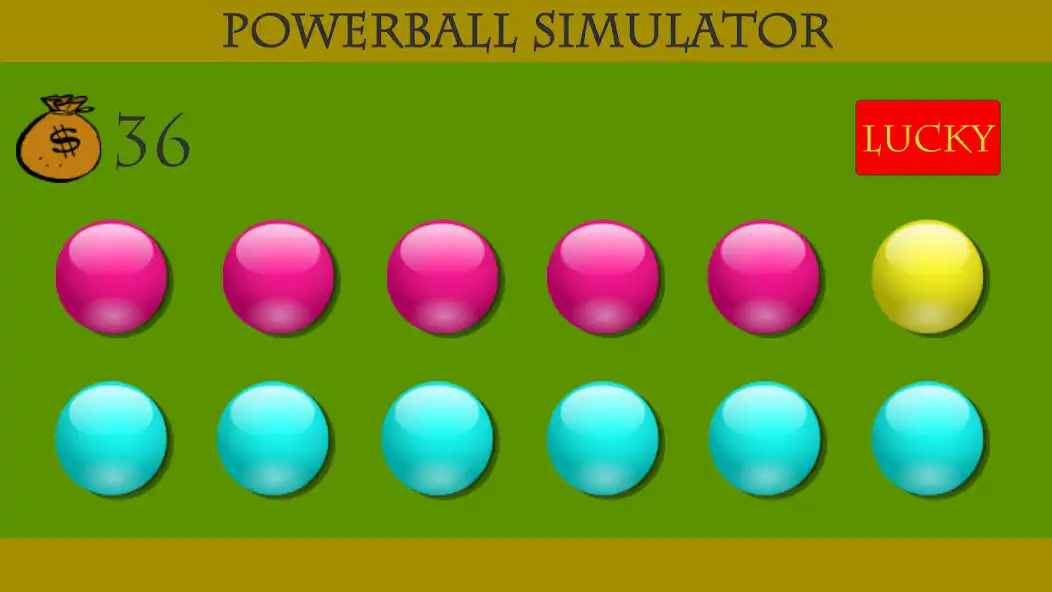 Play Powerball Simulator as an online game Powerball Simulator with UptoPlay