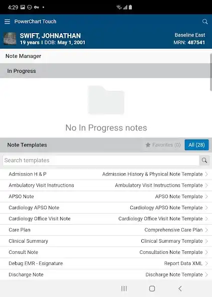 Play PowerChart Touch as an online game PowerChart Touch with UptoPlay