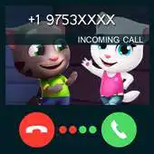 Free play online Prank Call From Talking Tom And Angela APK