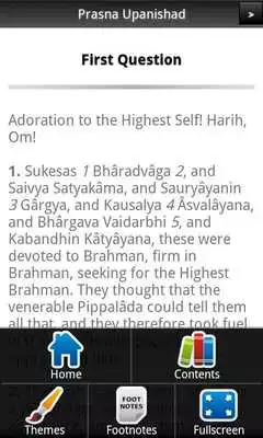 Play Prasna Upanishad FREE