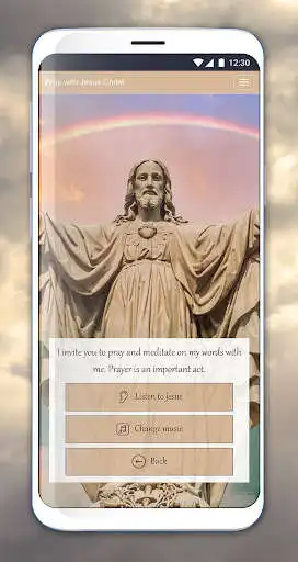 Play Pray with Jesus Christ  and enjoy Pray with Jesus Christ with UptoPlay