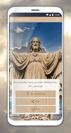 Play Pray with Jesus Christ as an online game Pray with Jesus Christ with UptoPlay