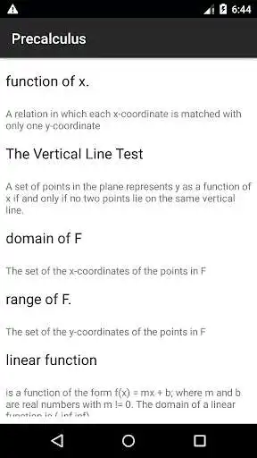 Play Precalculus as an online game Precalculus with UptoPlay