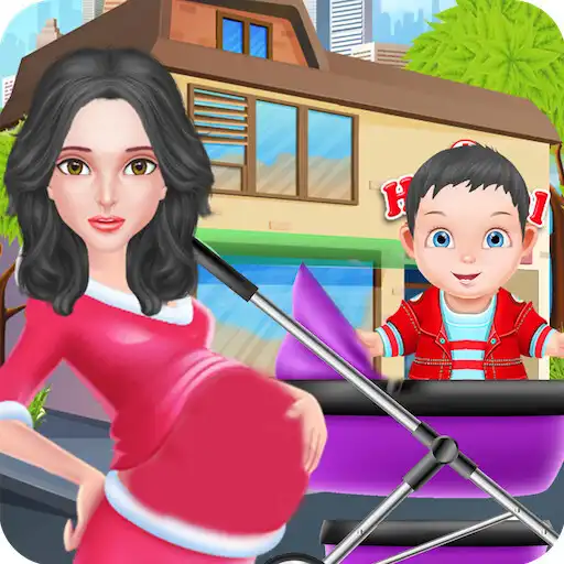 Play Pregnant Mom Birth Little Baby APK