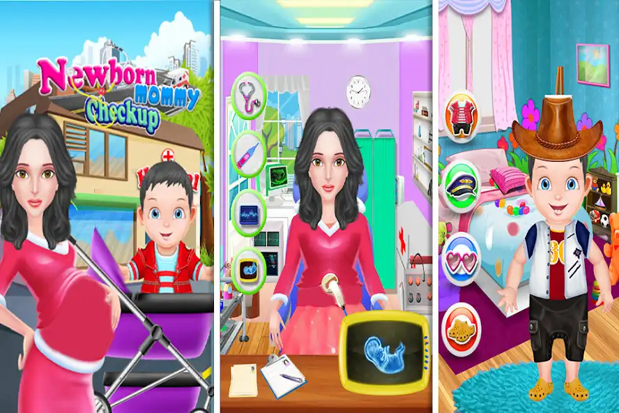 Play Pregnant Mom Birth Little Baby  and enjoy Pregnant Mom Birth Little Baby with UptoPlay