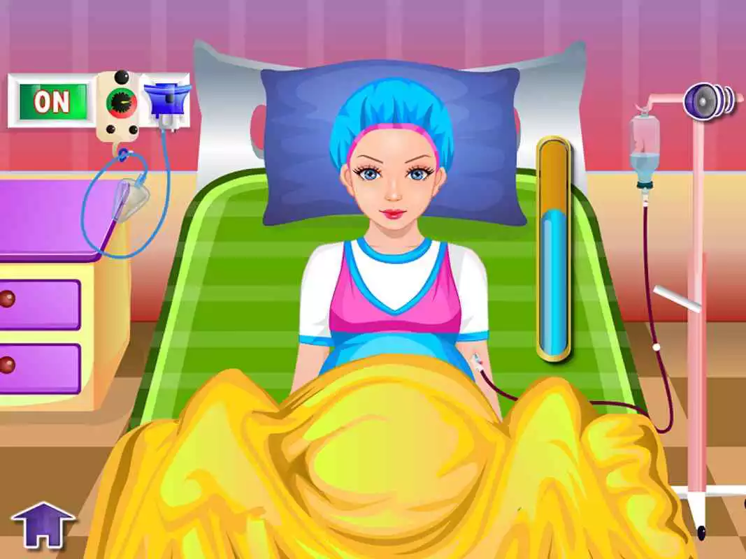 Play Pregnant Nurse Girl Care