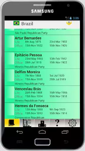 Play Presidents of Brazil and Stats as an online game Presidents of Brazil and Stats with UptoPlay