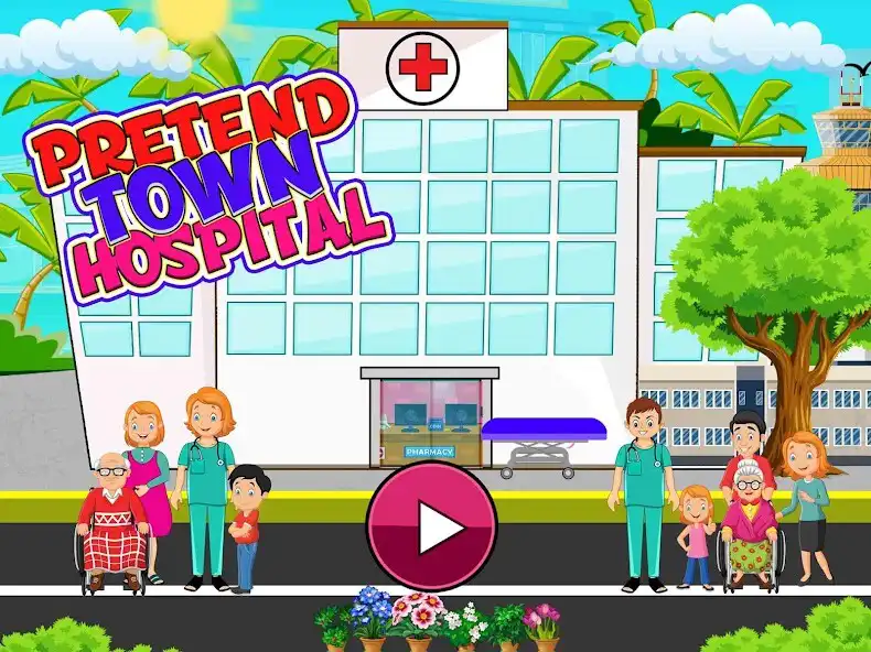 Play Pretend Town Hospital Doctor  and enjoy Pretend Town Hospital Doctor with UptoPlay