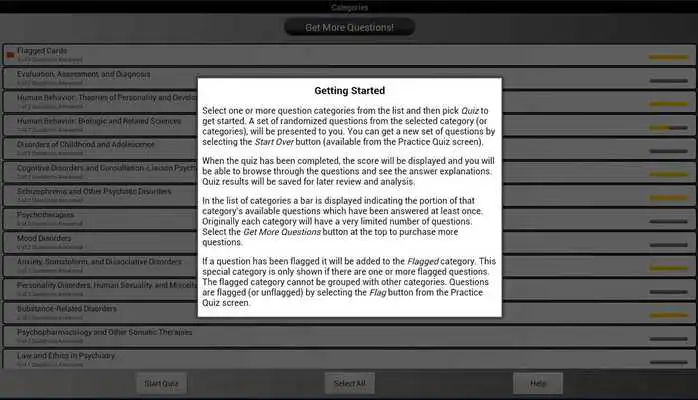 Play PreTest Psychiatry