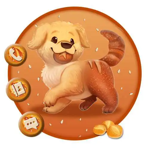 Play Pretty Bread Doggy Themes Live Wallpapers APK