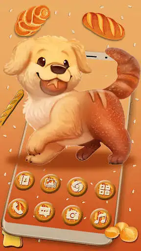 Play Pretty Bread Doggy Themes Live Wallpapers  and enjoy Pretty Bread Doggy Themes Live Wallpapers with UptoPlay