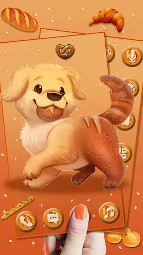 Play Pretty Bread Doggy Themes Live Wallpapers as an online game Pretty Bread Doggy Themes Live Wallpapers with UptoPlay