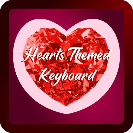 Play Pretty Hearts Themed Keyboard APK