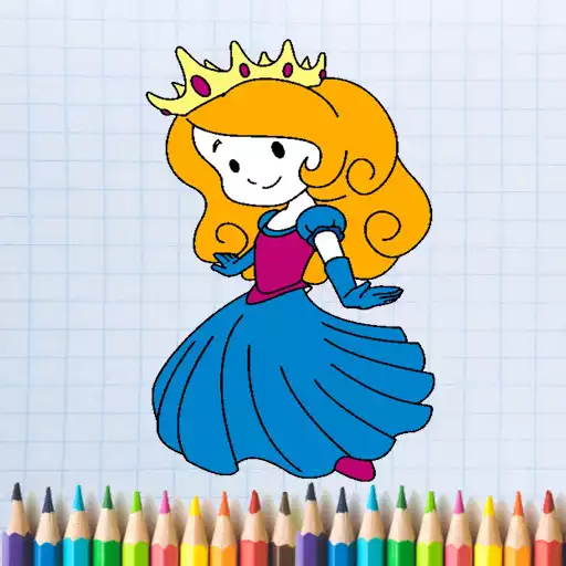 Play Pretty Princess Coloring Book APK