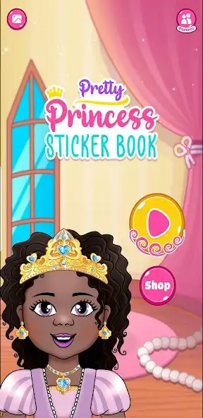 Maglaro ng Pretty Princess Sticker Book at mag-enjoy ng Pretty Princess Sticker Book gamit ang UptoPlay