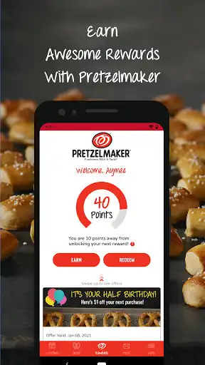 Play Pretzelmaker Rewards as an online game Pretzelmaker Rewards with UptoPlay