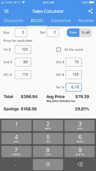 Play Price Discount Calculator