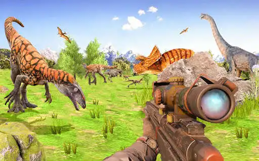 Play Primal Dinosaur Carnage: Dinosaur Game as an online game Primal Dinosaur Carnage: Dinosaur Game with UptoPlay