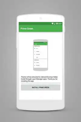 Play Prime Green - Layers Theme