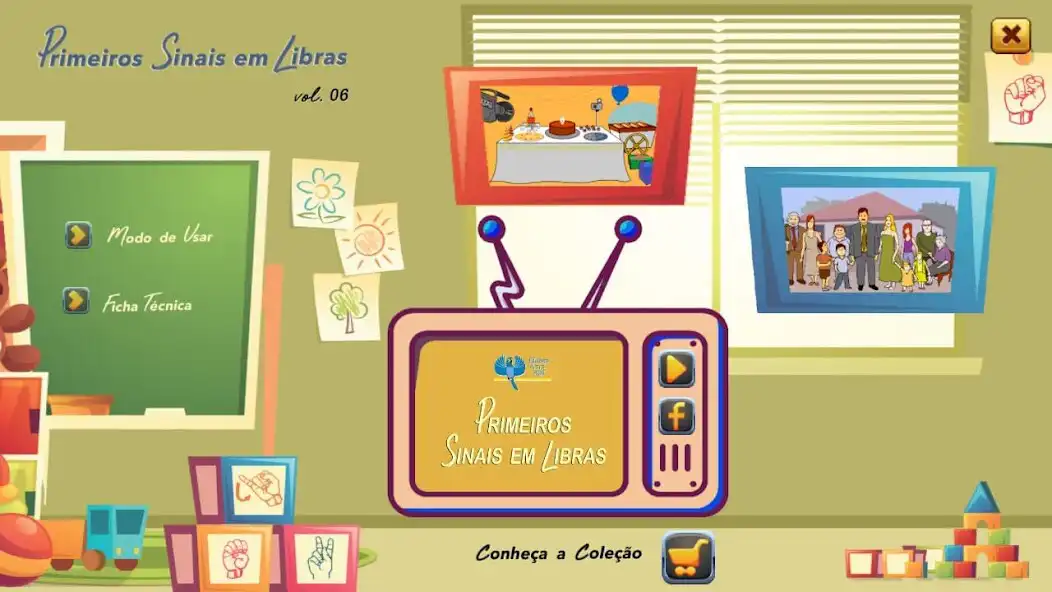 Play Primeiros Sinais em Libras Vol  and enjoy Primeiros Sinais em Libras Vol with UptoPlay