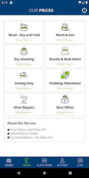 Play Prime Laundry:The 24h Dry Cleaning and Laundry App as an online game Prime Laundry:The 24h Dry Cleaning and Laundry App with UptoPlay