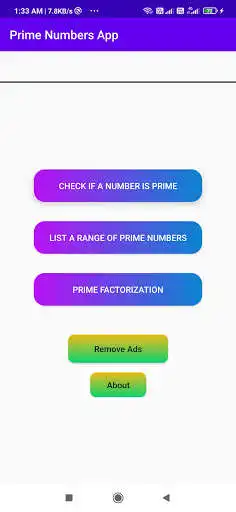 Play Prime Number App : check, composite, factorize etc  and enjoy Prime Number App : check, composite, factorize etc with UptoPlay