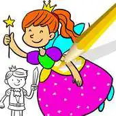 Free play online Princess Book Coloring Pages APK