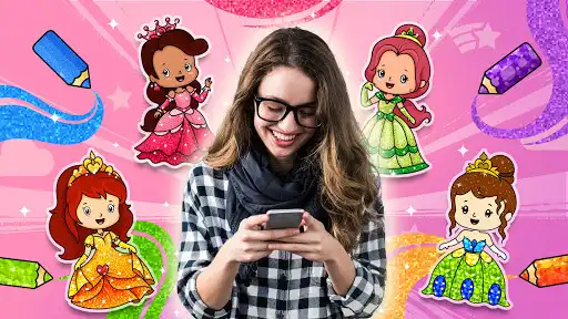 Play Princess Coloring Book  Games  and enjoy Princess Coloring Book  Games with UptoPlay