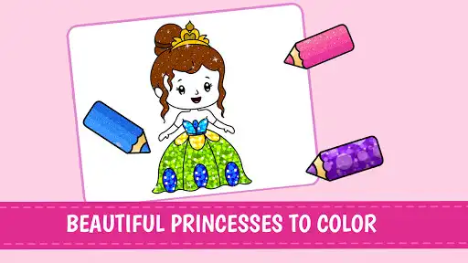 Play Princess Coloring Book  Games as an online game Princess Coloring Book  Games with UptoPlay