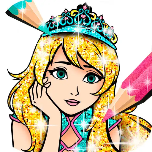 Play Princess Coloring Book Glitter APK